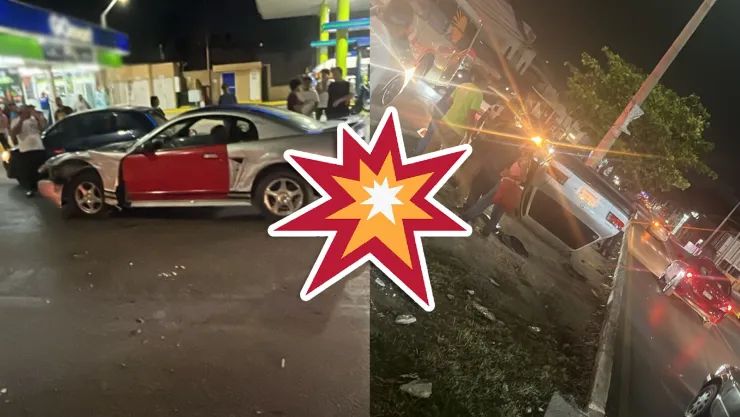 ¿Qué pasó en la Avenida Kabah de Cancún? Esto se sabe de la fuerte volcadura provocada por un auto de lujo