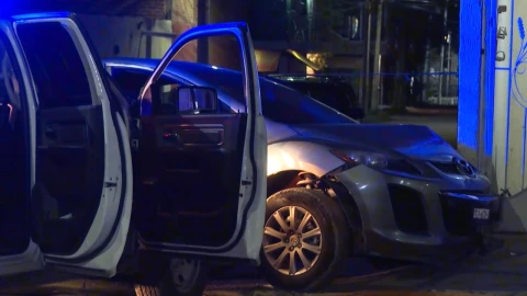 Patrulla de policía provocó aparatoso accidente en la Zona Metropolitana de Guadalajara