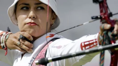 Medallas mexicanas tiro con arco