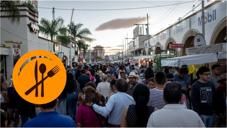 ¡Una delicia! En este lugar se encuentra la zona de comida en la Feria de San Marcos 2024