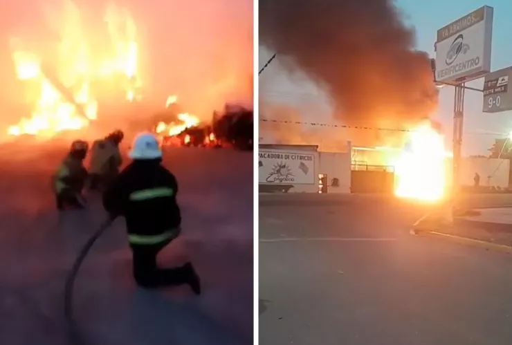 Se investiga un posible ataque tras localizar presuntos artefactos explosivos