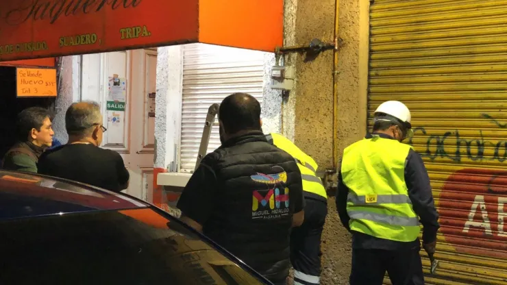 fuga gas Escandón
