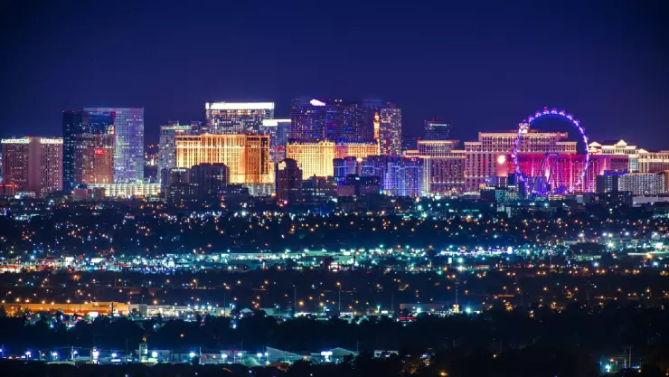 La mágica ciudad de Las Vegas, Nevada