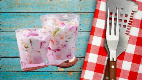 Gelatina de mosaico rápida