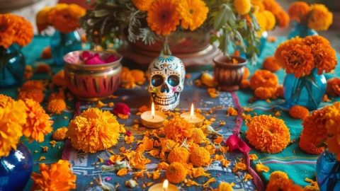 Altar del Día de Muertos
