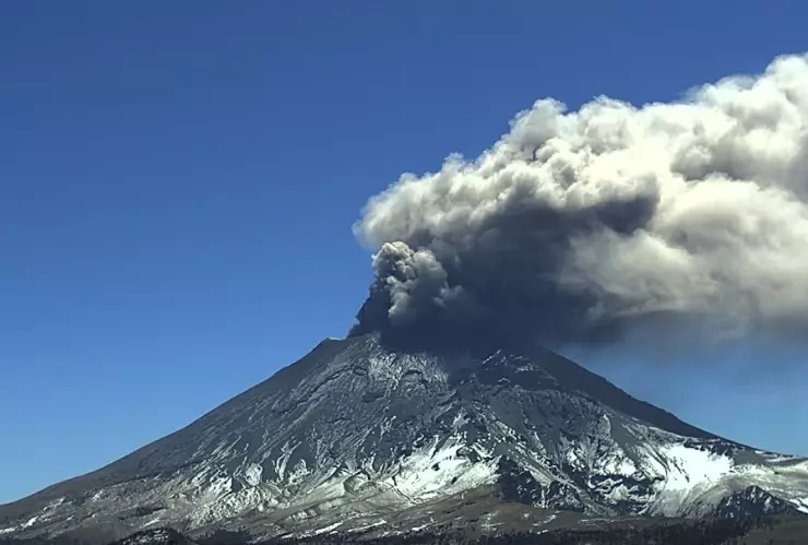 Estas son las alcaldías afectadas por la caída de ceniza del volcán Popocatépetl en CDMX