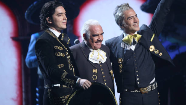Alex, Vicente y Alejandro Fernández