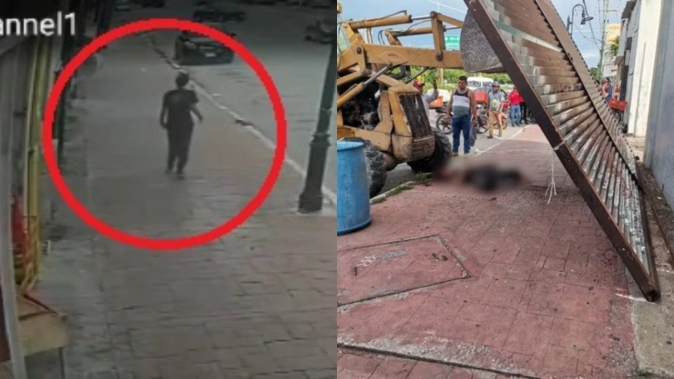 Niño muere tras ser APLASTADO por portón metálico en la calle