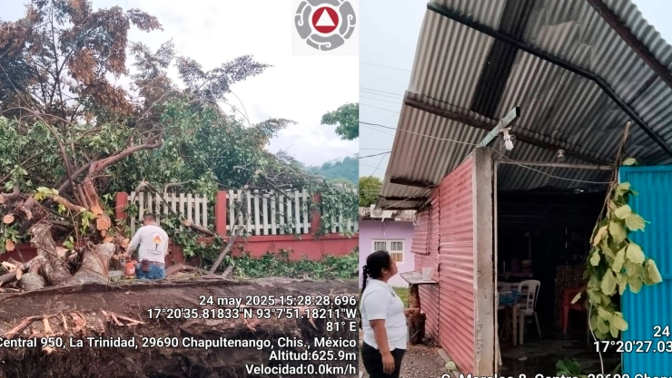 Lluvias Chiapas