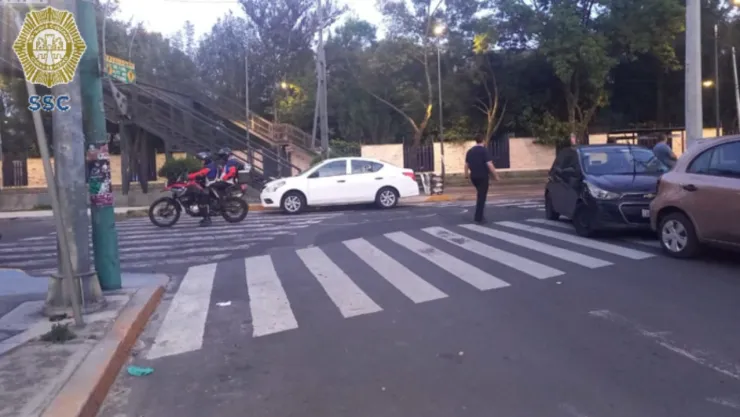 Se complica el tránsito en CDMX manifestantes cierran cruce de Canela y Añil HOY 21 de septiembre.
