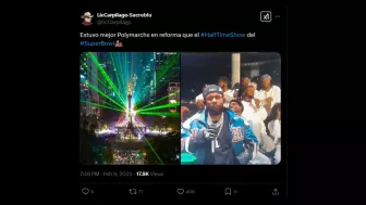 Algunos señalaron que estuvo más divertido el espectáculo de Fin de Año 2024 de la CMDX con Polymarch, que el Medio Tiempo del Super Bowl realizado por Kendrick Lamar.