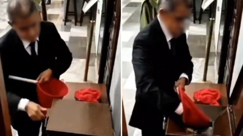 Robo de limosnas Catedral de Tehuacán