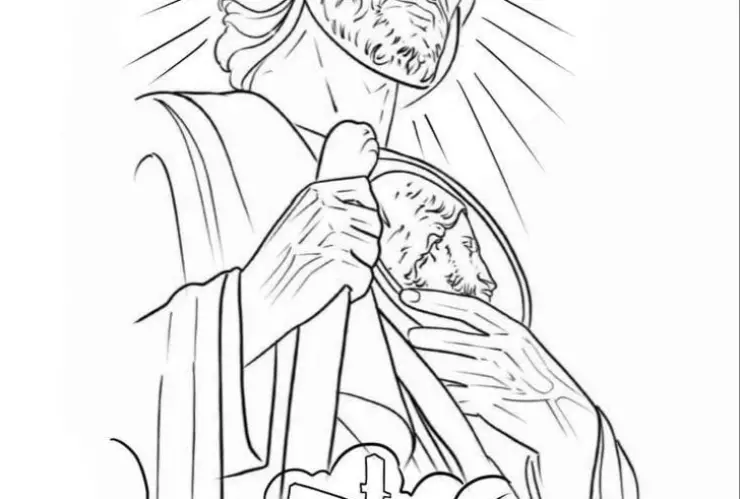 Imagen para tatuarse de San Judas Tadeo (8).jpg