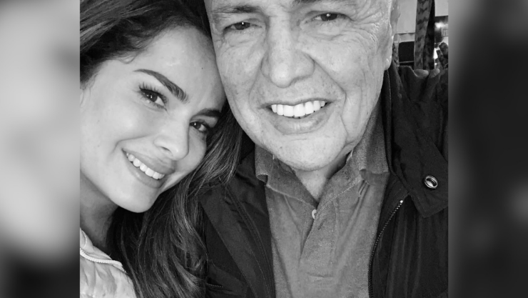 Muere Jaime García, padre de Danna García; así se despidió la actriz
