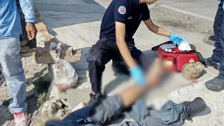 ciclista herido Lomas de Angelópolis