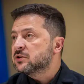 El presidente de Ucrania, Volodymyr Zelenskyy.