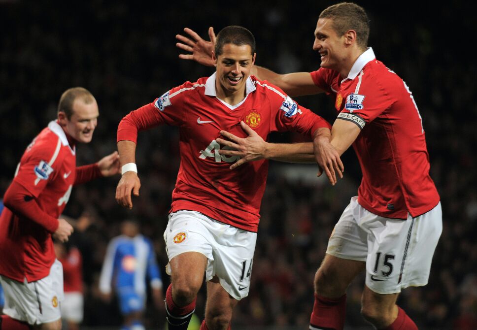 Chicharito en el Manchester United