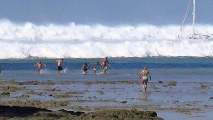 tsunami océano Índico