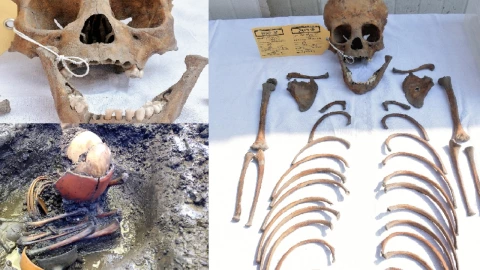 Encuentran entierros de niños mexicas en el Centro de la CDMX