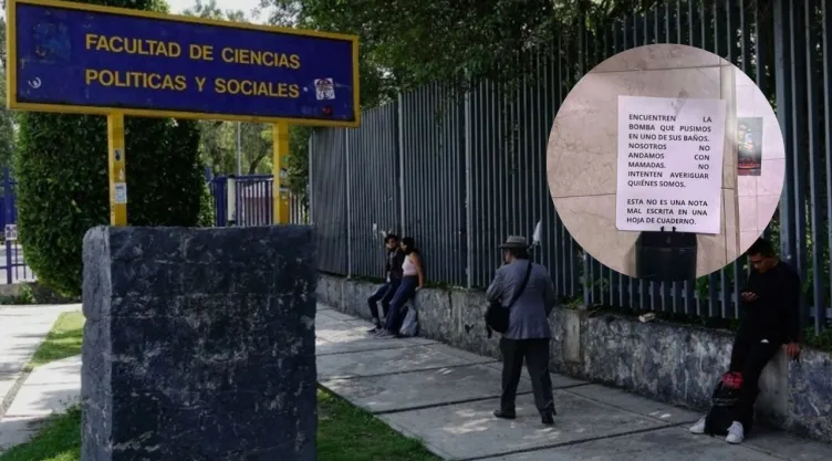 Facultad de Ciencias Políticas: Desalojan escuela en la UNAM por amenaza de bomba
