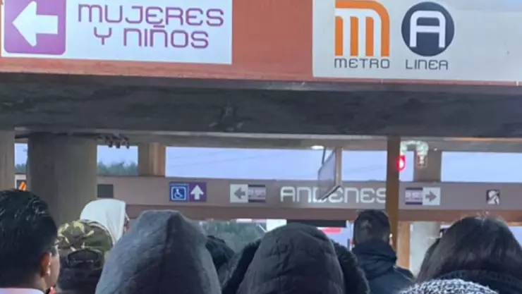 Hay retrasos en la Línea A del Metro CDMX hoy 12 de diciembre de 2023.
