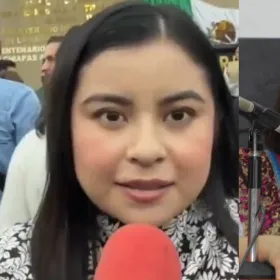 Diputada del PT, Ana María Solís Ruiz, en Chiapas.