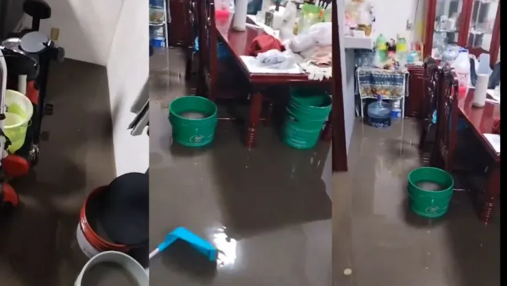 Inundaciones en Tultitlán
