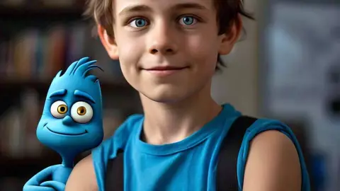 Blue de Mansion Foster con IA