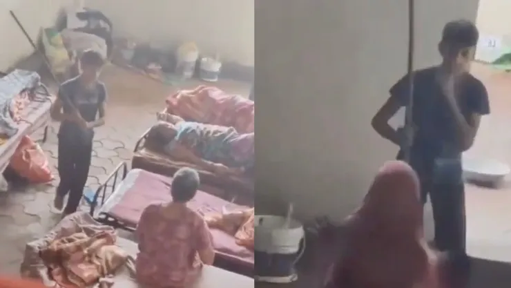 Indignación en India: menor de 14 años ataca a adultas mayores en un asilo y el video causa polémica