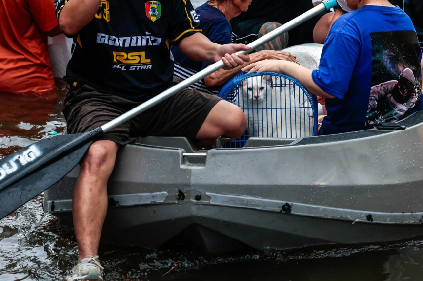 Inundaciones en Bangkok