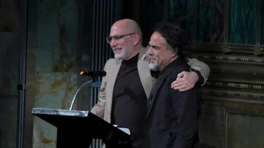 González Iñárritu y Guillermo Arriaga