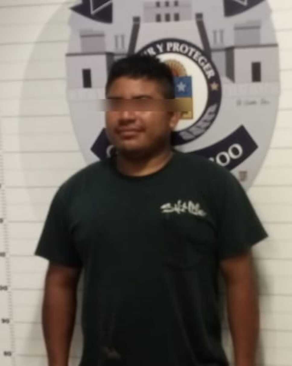 Detienen a hombre por agredir a chófer en Cancún