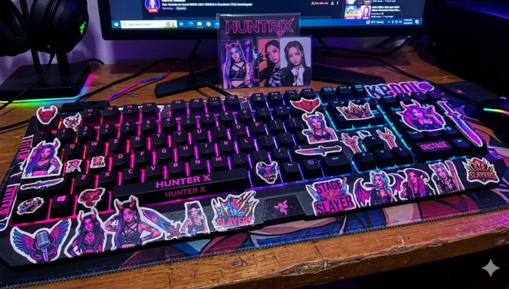 KPop Demon Hunters laptop