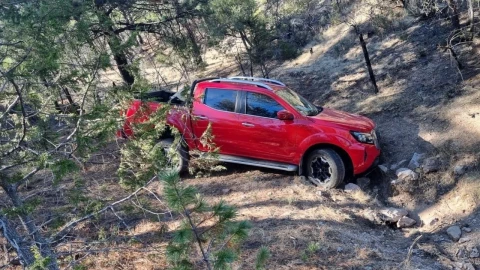 Accidente en la Sierra