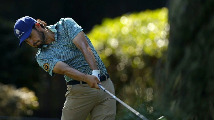 El tamaulipeco Abraham Ancer comparte la quinta posici&oacute;n del torneo que se juega en Carolina del Sur