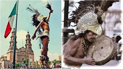 ¿Te acuerdas_ Este era el danzante que “hacía llover” en el Centro de Aguascalientes