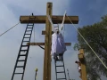 Cerro de la Estrella crucifixión Viacrucis