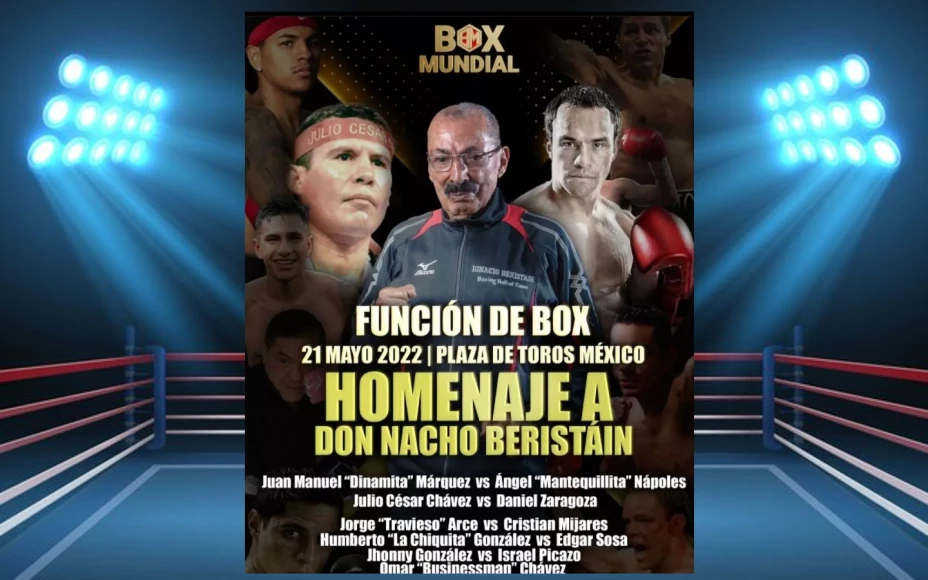 Nacho Beristain boxeo homenaje
