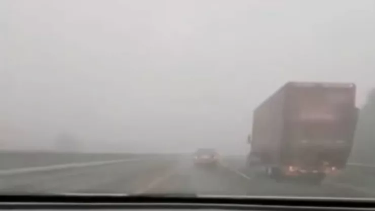 Niebla en la Puebla-Orizaba hoy