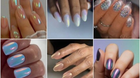 diseño de uñas aurora