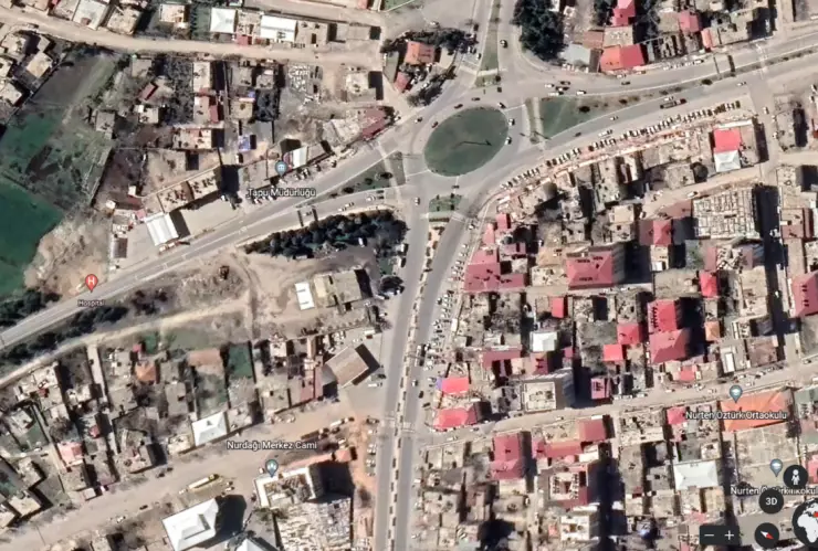 Cómo se ve desde el espacio zona de desastre tras sismos en Turquía