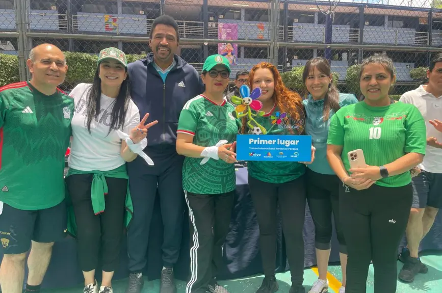 Tanda de penales con la Gira Vive sin Drogas.