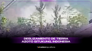 Deslizamiento de tierra.