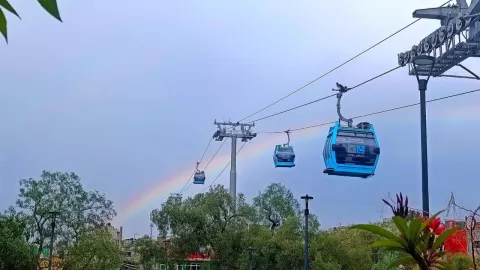 Cablebus mini y mexicable virales