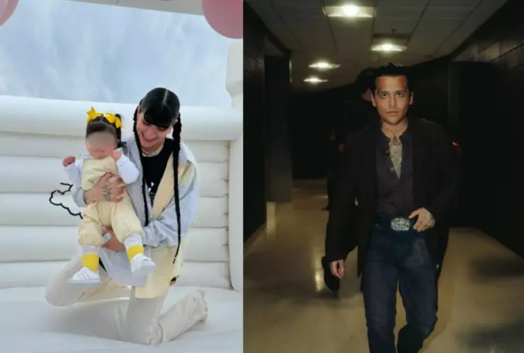 Cazzu y Christian Nodal