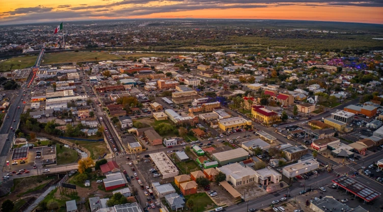 Vista aérea de Palo Alto, Texas
