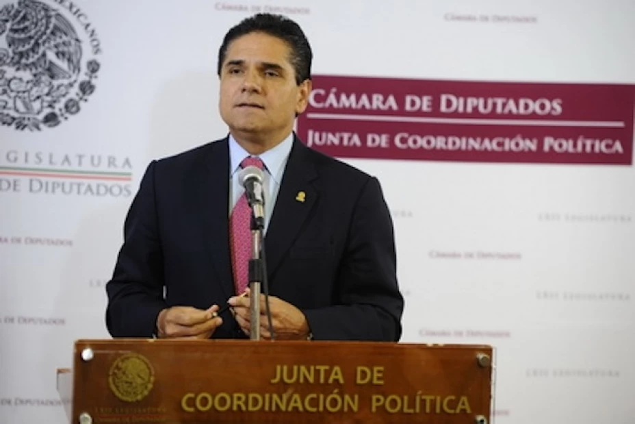 Silvano Aureoles, coordinador del PRD en la Cámara de Diputados