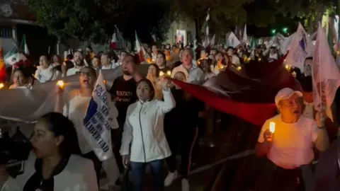 Manifestacion contra reforma poder judicial Edomex Toluca