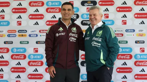 Javier Aguirre y Rafael Márquez fueron presentados con la Selección Mexicana