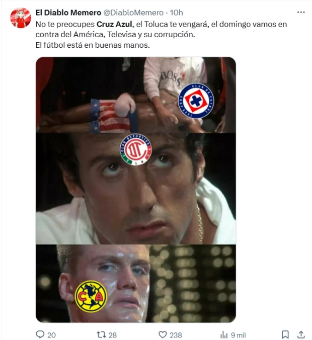 memes Cruz Azul
